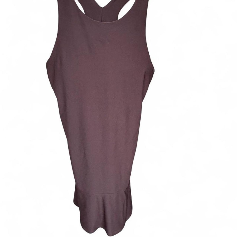 🏖️SALE! Etonic Flounce Hem Racerback Active Athleisure Sports Dress in black L